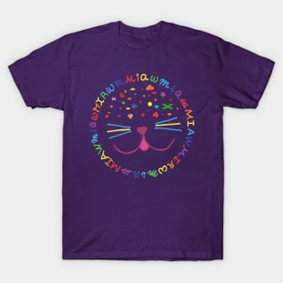 Cat Miaw Lovers T-Shirt